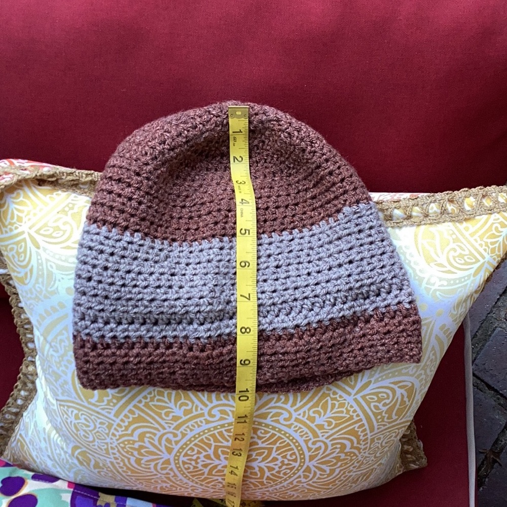 2-PC Cap & Scarf ✋HANDCRAFTED❤️Crocheted 🧶 - Picture 7 of 11